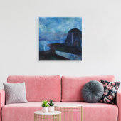 Toile Edvard Munch - Nuit étoilée 1893 (Insitu(Salon))