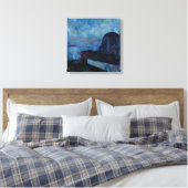 Toile Edvard Munch - Nuit étoilée 1893 (Insitu(Chambre))