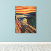 Toile Edvard Munch Peinture The Scream (Skrik) 1910 (Insitu (Plancher de Bois))