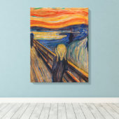 Toile Edvard Munch - The Scream 1893 (Insitu (Plancher de Bois))