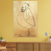 Toile Edward Lear, Autocaricature (Insitu(Salon))