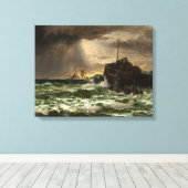 Toile Edward Moran_Storm Clear (Insitu (Plancher de Bois))