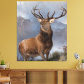 Toile Edwin Henry Landseer | Le monarque du verre (Insitu(Salon))