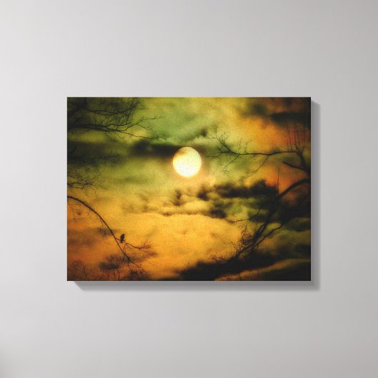 Toile Eerie Moonlit Sky (Recto)