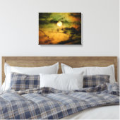 Toile Eerie Moonlit Sky (Insitu(Chambre))