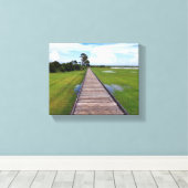 Toile Effacer le chemin (Insitu (Plancher de Bois))