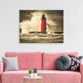 Toile Effet du lac (Insitu(Salon))