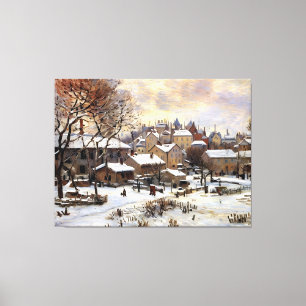 Toile Effet neige avec réglage du soleil