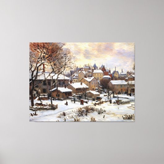 Toile Effet neige avec réglage du soleil (Recto)