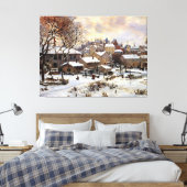 Toile Effet neige avec réglage du soleil (Insitu(Chambre))