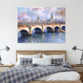 Toile Effet Soleil du pont Waterloo (Insitu(Chambre))
