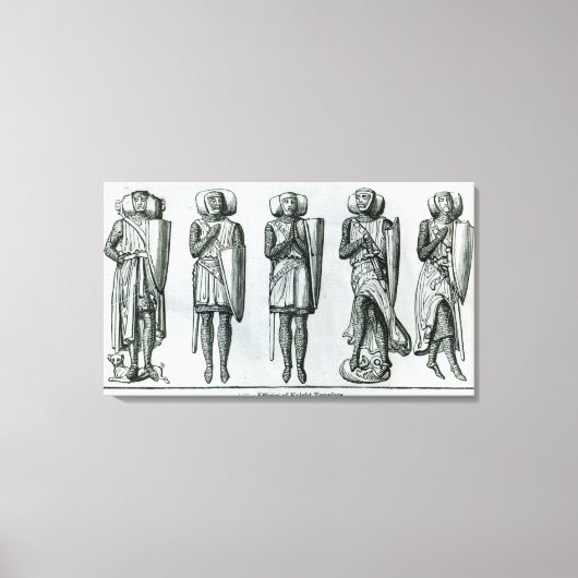 Toile Effigies des Templiers de Chevalier (Recto)