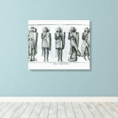 Toile Effigies des Templiers de Chevalier (Insitu (Plancher de Bois))