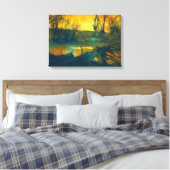 Toile Éffrayant marais foncé (Insitu(Chambre))