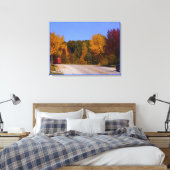 Toile Egg Harbour, WI automne saison avec chariot (Insitu(Chambre))
