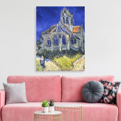 Toile Église à Auvers par Van Gogh Peinture Art (Insitu(Salon))
