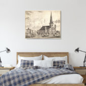 Toile Église catholique Sainte-Marie (Insitu(Chambre))