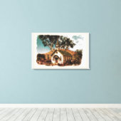 Toile Église Cowboy (Insitu (Plancher de Bois))