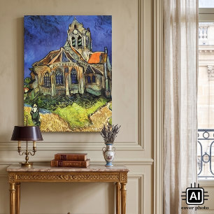 Toile Église d'Auvers-sur-Oise par Vincent van Gogh