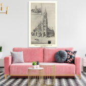 Toile Église de l'Assomption, Ansonia, Conn (Insitu(Salon))