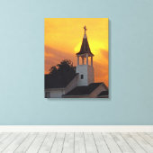 Toile Église du Pays (Insitu (Plancher de Bois))