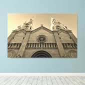 Toile Église extérieure (Insitu (Plancher de Bois))