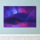 Toile ÉGLISE FREDERIC EDWIN - Aurora Borealis (1865) - (Insitu (Plancher de Bois))