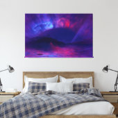 Toile ÉGLISE FREDERIC EDWIN - Aurora Borealis (1865) - (Insitu(Chambre))