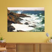 Toile ÉGLISE FREDERIC EDWIN - Brouillard au large du dés (Insitu(Salon))