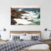 Toile ÉGLISE FREDERIC EDWIN - Brouillard au large du dés (Insitu(Chambre))