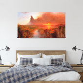 TOILE ÉGLISE FREDERIC EDWIN - COTOPAXI - 1862 - (Insitu(Chambre))