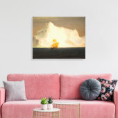 TOILE ÉGLISE FREDERIC EDWIN - L'ICEBERG - 1891 - (Insitu(Salon))
