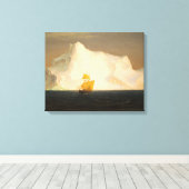 TOILE ÉGLISE FREDERIC EDWIN - L'ICEBERG - 1891 - (Insitu (Plancher de Bois))