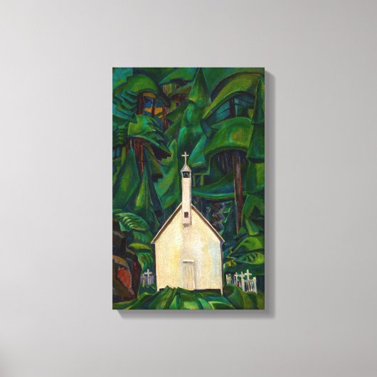 Toile Église indienne | Emily Carr | (Recto)