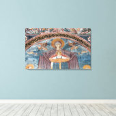 Toile Eglise orthodoxe serbe et site de l'UNESCO, 2 (Insitu (Plancher de Bois))