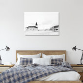 Toile Eglise Vík i Myrdal, Islande (Insitu(Chambre))