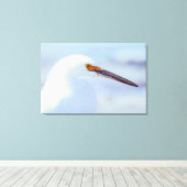 Toile Egret neigeux (Insitu (Plancher de Bois))