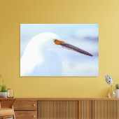 Toile Egret neigeux (Insitu(Salon))