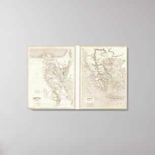 Toile Egypte ancienne, Grèce ancienne