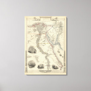 Toile Egypte Et Arabie Petraea