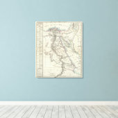 Toile Égypte et Arabie saoudite (Insitu (Plancher de Bois))