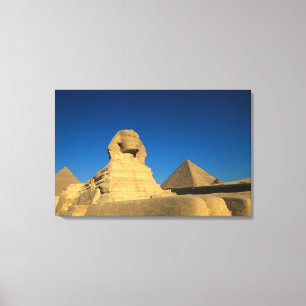 Toile Egypte, Giza, Le Sphinx, Le Vieux Royaume, L'Unesc