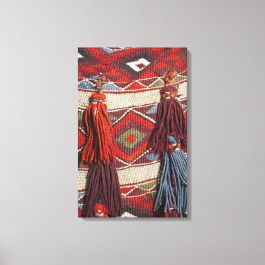 Toile Égypte, Gizeh. Couverture de chameau aux Pyramides (Recto)