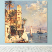 Toile Égypte impressionniste vers 1905 (Insitu (Plancher de Bois))