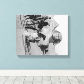 Toile Egypte Touristes voyageant le Nil, Sphix (Insitu (Plancher de Bois))