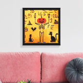 Toile Egyptian Halloween 4 (Insitu(Salon))