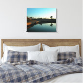 Toile égyptienne Couché de soleil sur le Nil (Insitu(Chambre))
