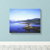 Toile Eilean Donan Castle, Dornie, Highlands, (Insitu (Plancher de Bois))