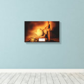 Toile Eine Tasse Kaffee bitte (Insitu (Plancher de Bois))