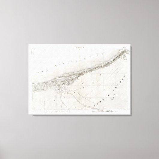 Toile El Arich, Égypte (Recto)